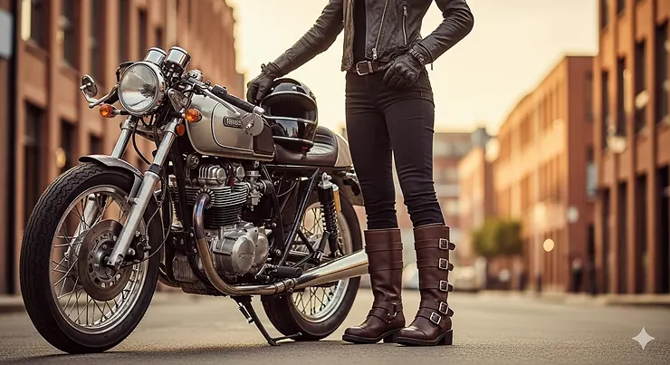 Best ladies motorcycle boots .