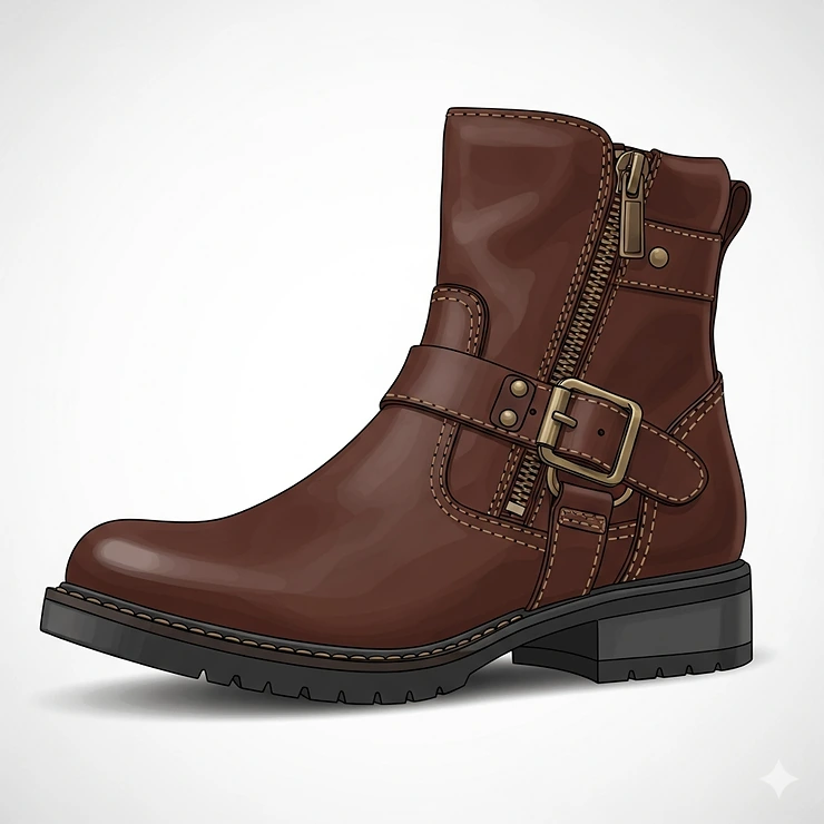 Comfortable and stylish women's urban motorcycle boot, perfect for daily commuting. top rated women's motorcycle boots