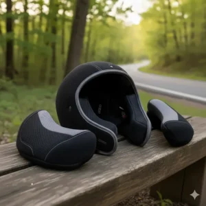 Comfort and safety: new replacement liners and padding for various motorcycle helmet models