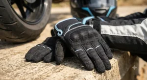 Breathable mesh summer women's motorcycle gloves designed specifically for small hands